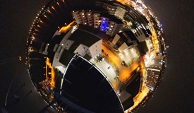 360 Grad Panorama vom Kran aus